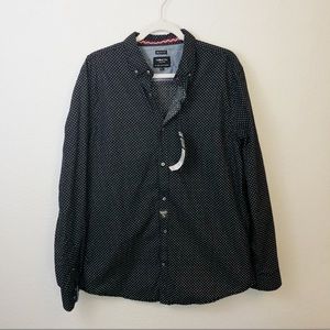 Geometrix Drill pattern dress shirt